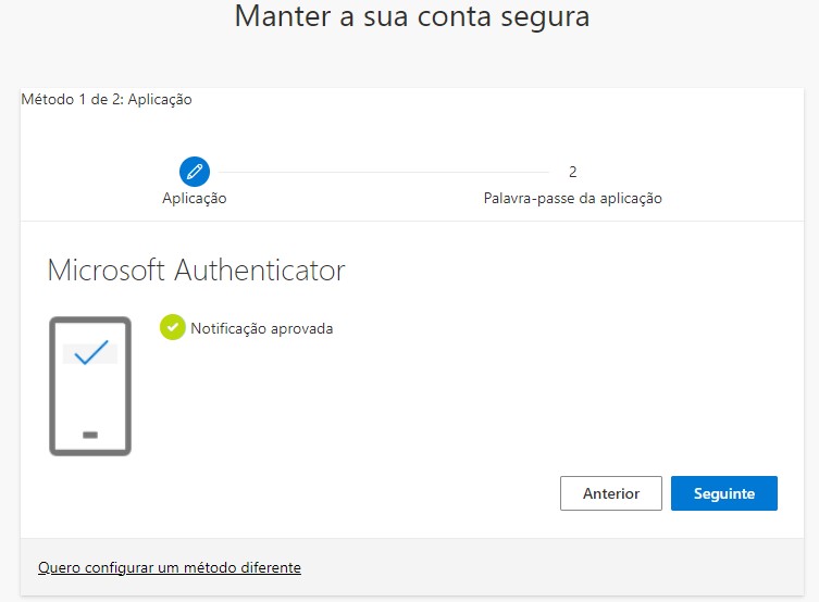 Notificação aprovada